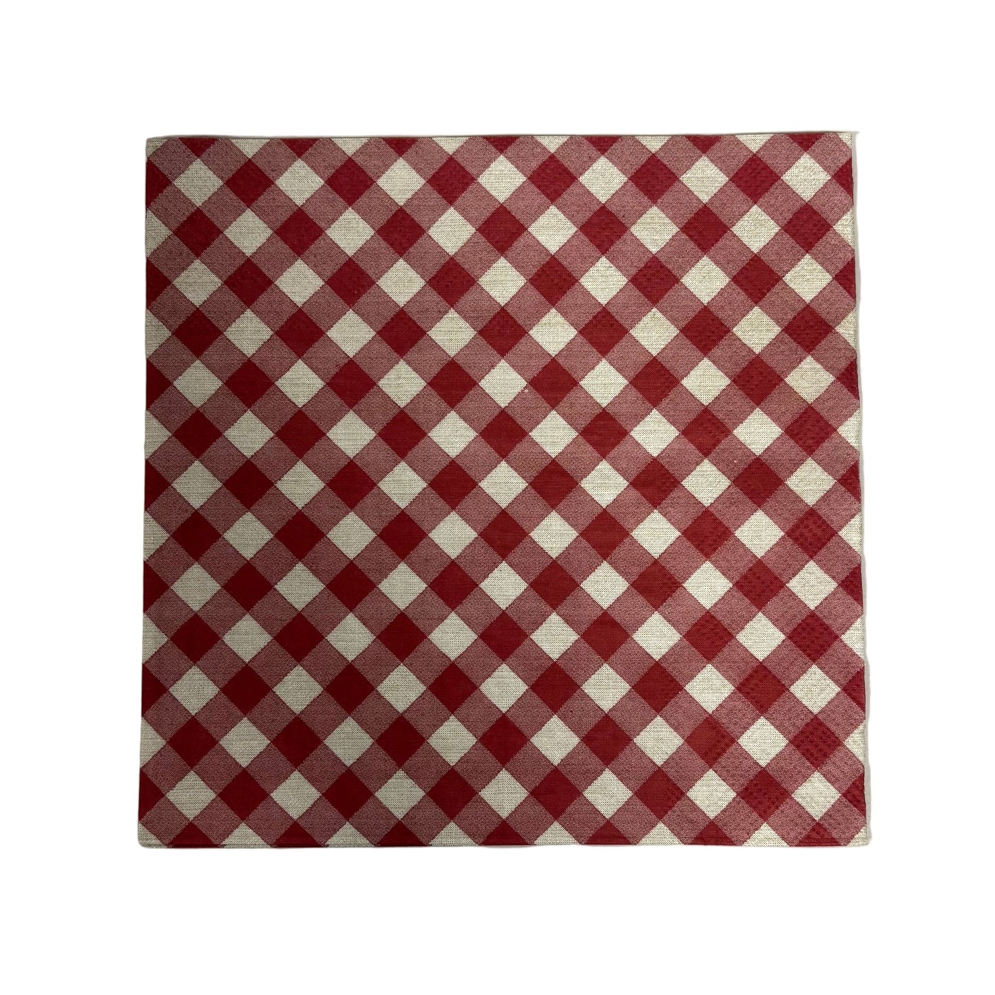 Paper Napkins |Christmas Gingham