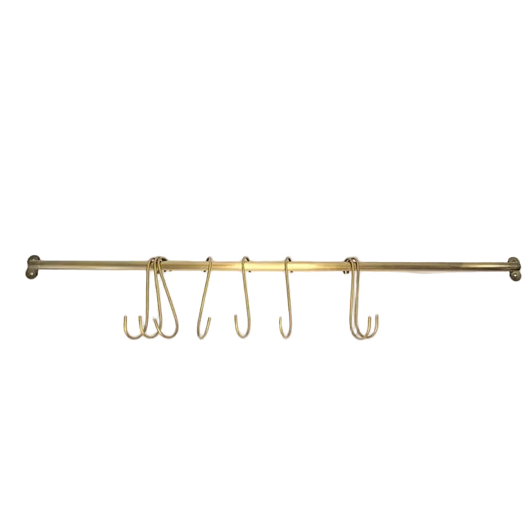 Metal Rail & Hooks
