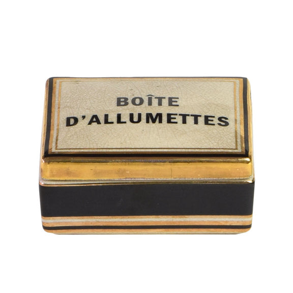 Matches | Ceramic Box | Boite Allumettes