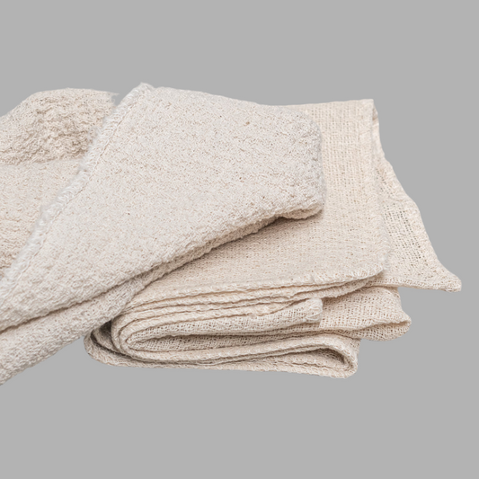 Honeycomb Cotton Dish Cloth | Unbleached Reusable Kitchen Cloth