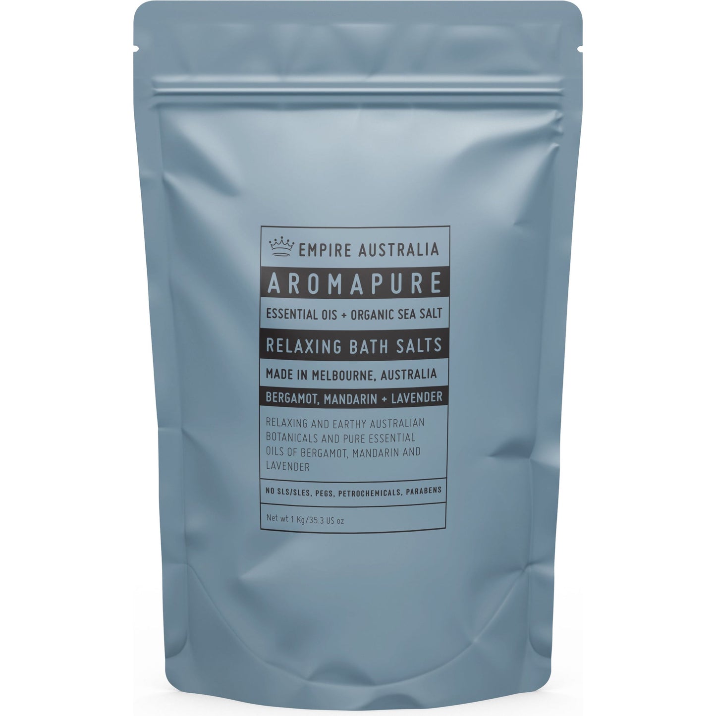 Bath Salts | Aromapure |Bergamot, Mandarin & Lavender