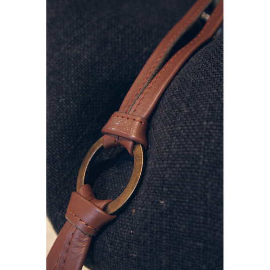 The Urban Voyager | Jute & Leather Shoulder Bag