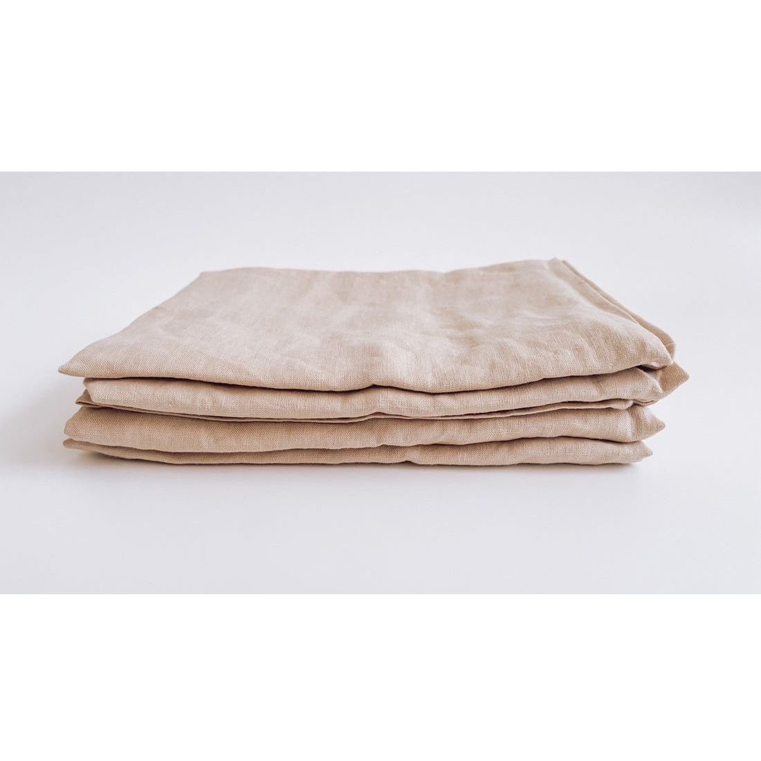 French Linen Tea Towel | Light Clay