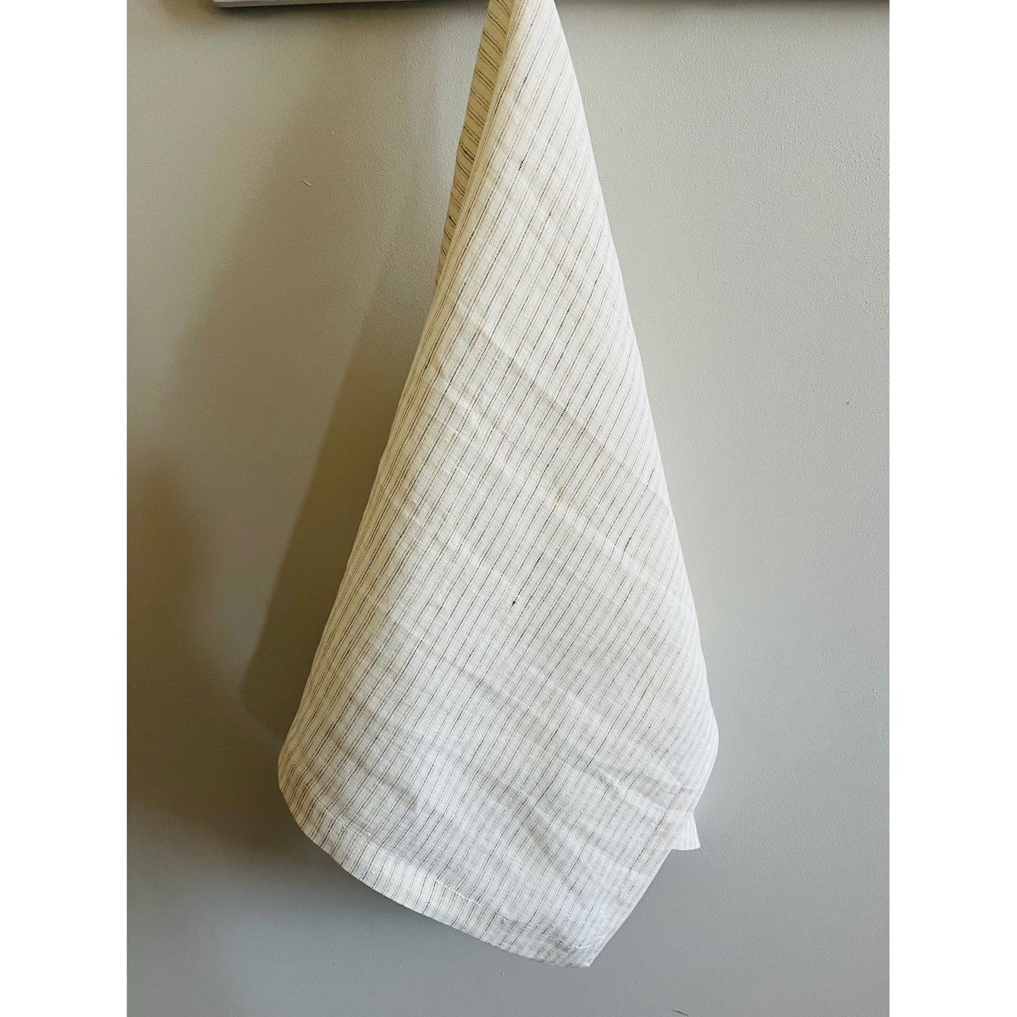 French Linen Tea Towel | Vintage Stripe