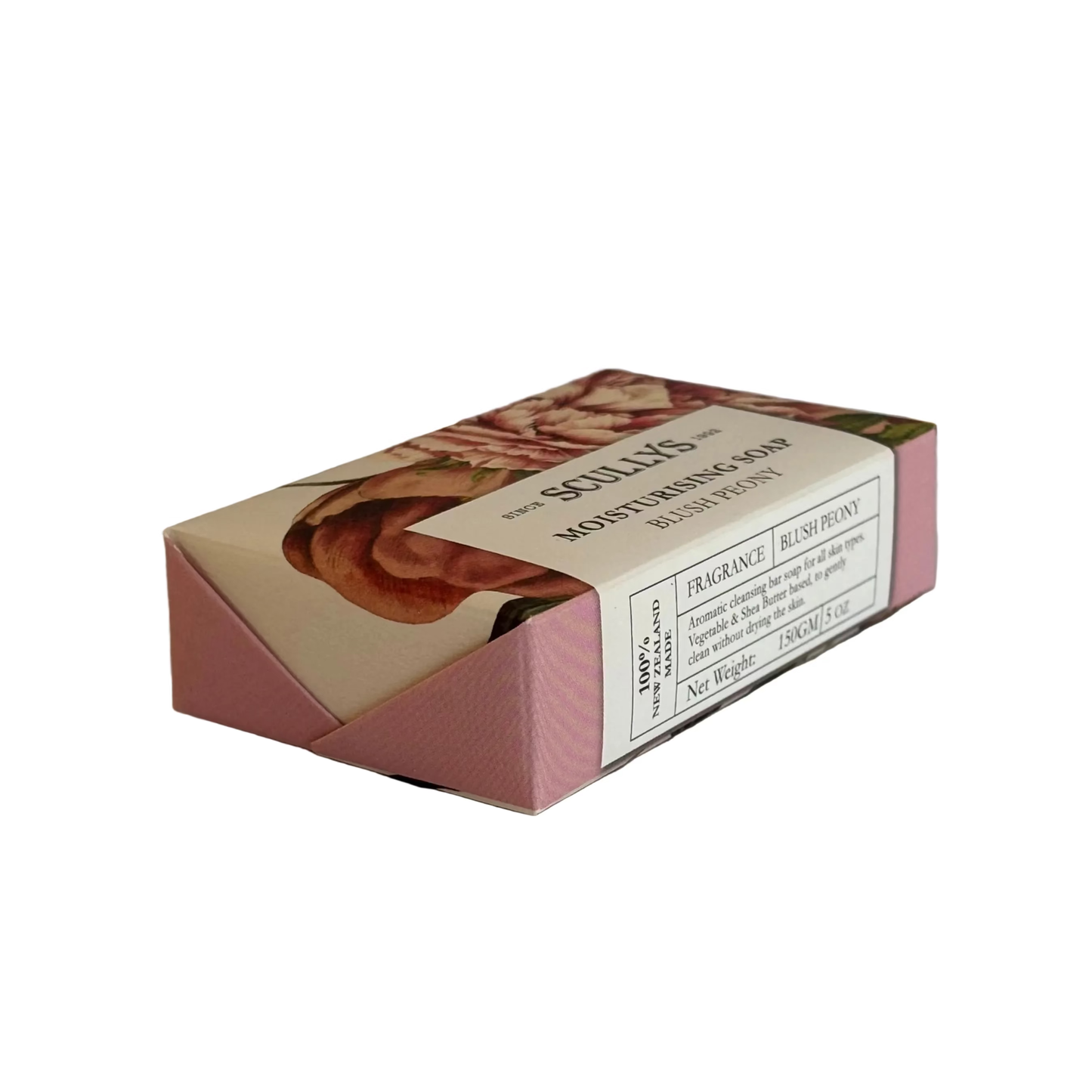 Blush Peony Soap Bar with Shea Butter, Jasmine & Sandalwood