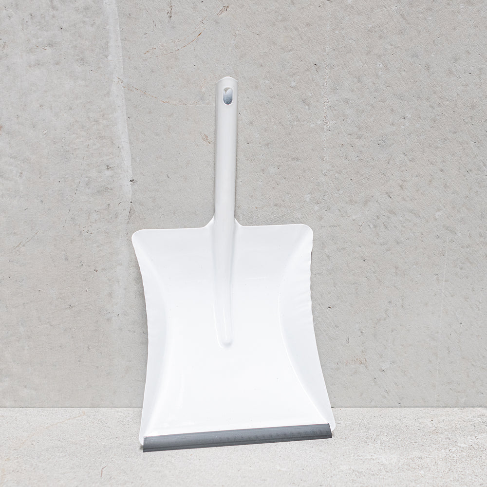 White Dustpan & Brush