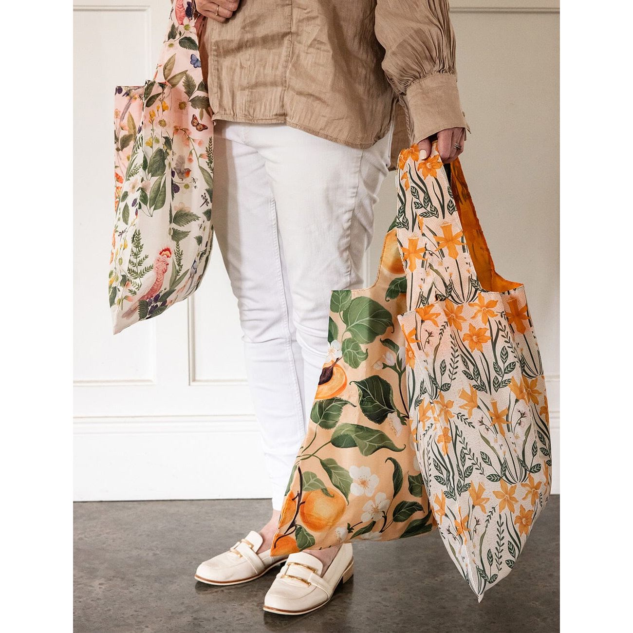 Fold Up Shopping Bag | Peaches