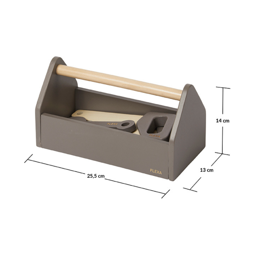 Flexa Tool Box | Dusty Brown
