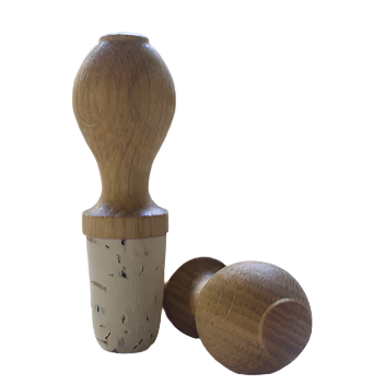 Wine Stopper | Oak & Cork