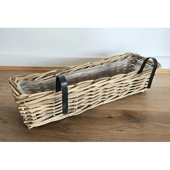 Rattan Balcony Basket