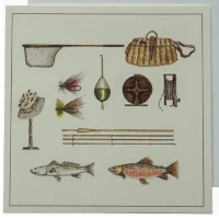Fly Fishing Greeting Card | Blank Card | Australian Made | The Culinary Card Co.