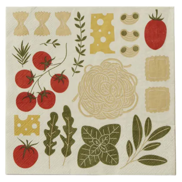 Napkins | Deli Red