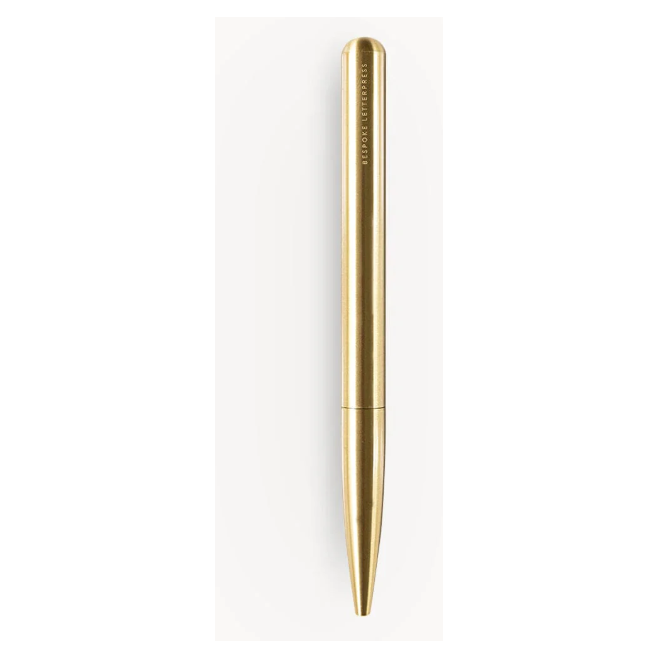 Solid Brass Pen | Twist