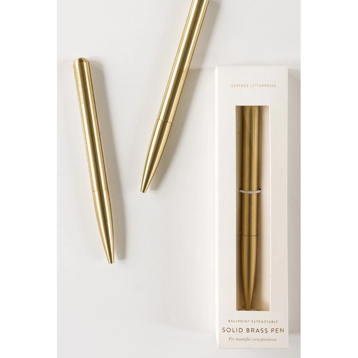 Solid Brass Pen | Twist
