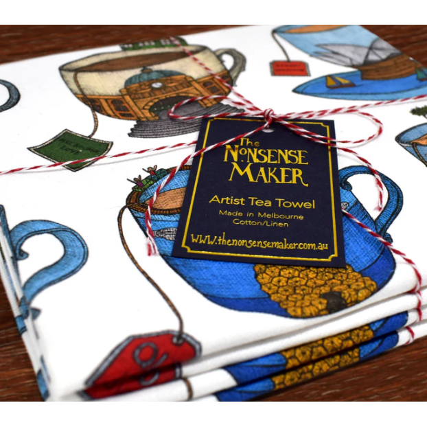 Tea Towel | Aussie Tea Cup