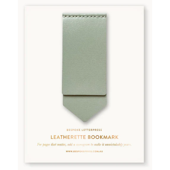 Leatherette Bookmark – Sleek Vegan Leather Page Marker