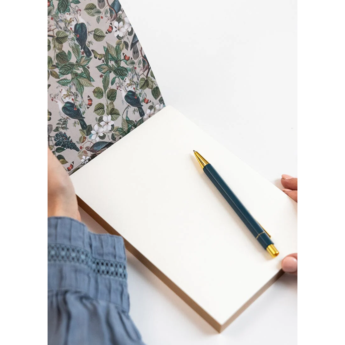 A5 Desktop Botanical Notepad Jotter – Tear-Off Writing Pad