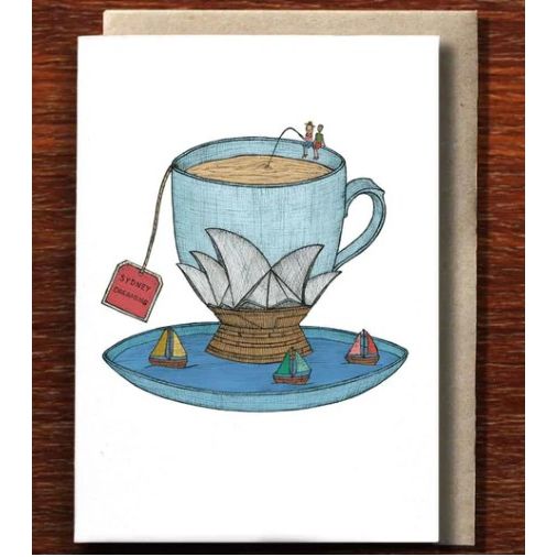 Blank Card | Sydney Teacup
