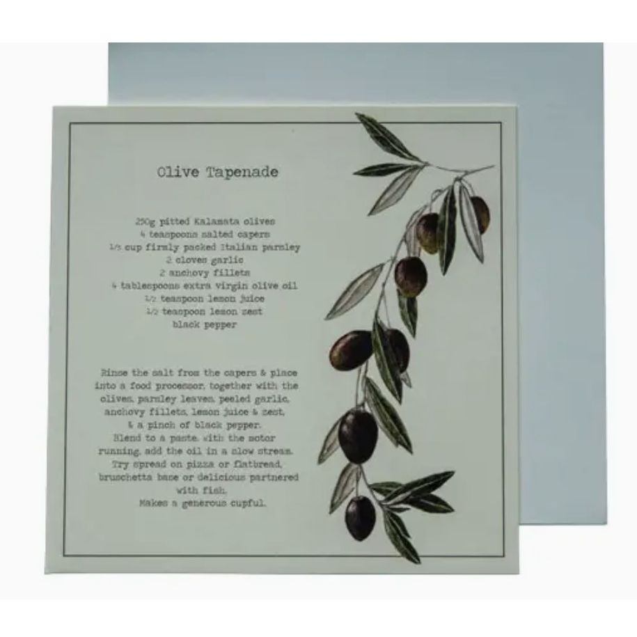 Card | Olive Tapenade