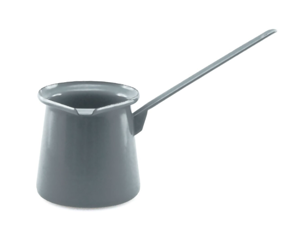 Enamel Milk Pan | 350ml Small Saucepan for Warming Milk & Butter