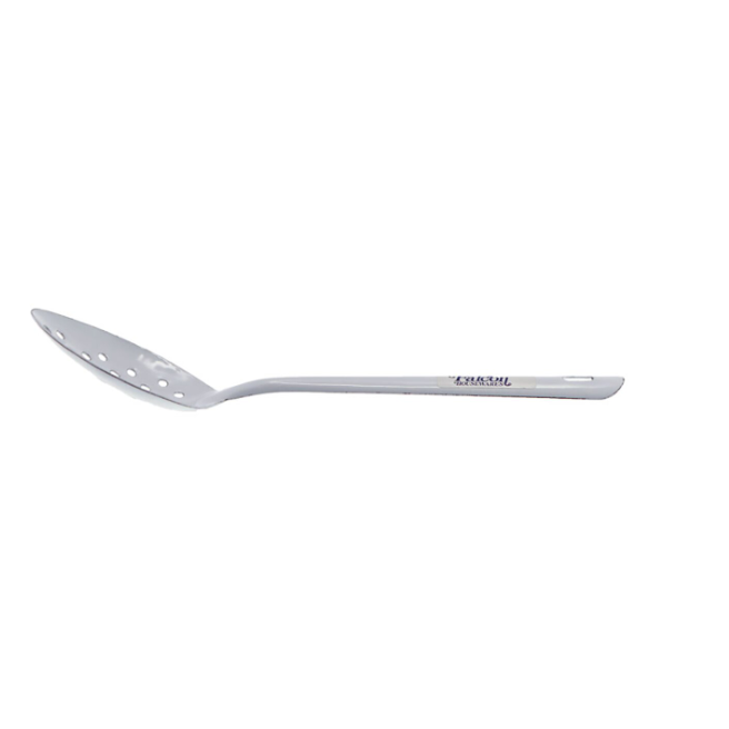 Falcon Enamel Perforated Spoon 30cm – Duck Egg Blue or White