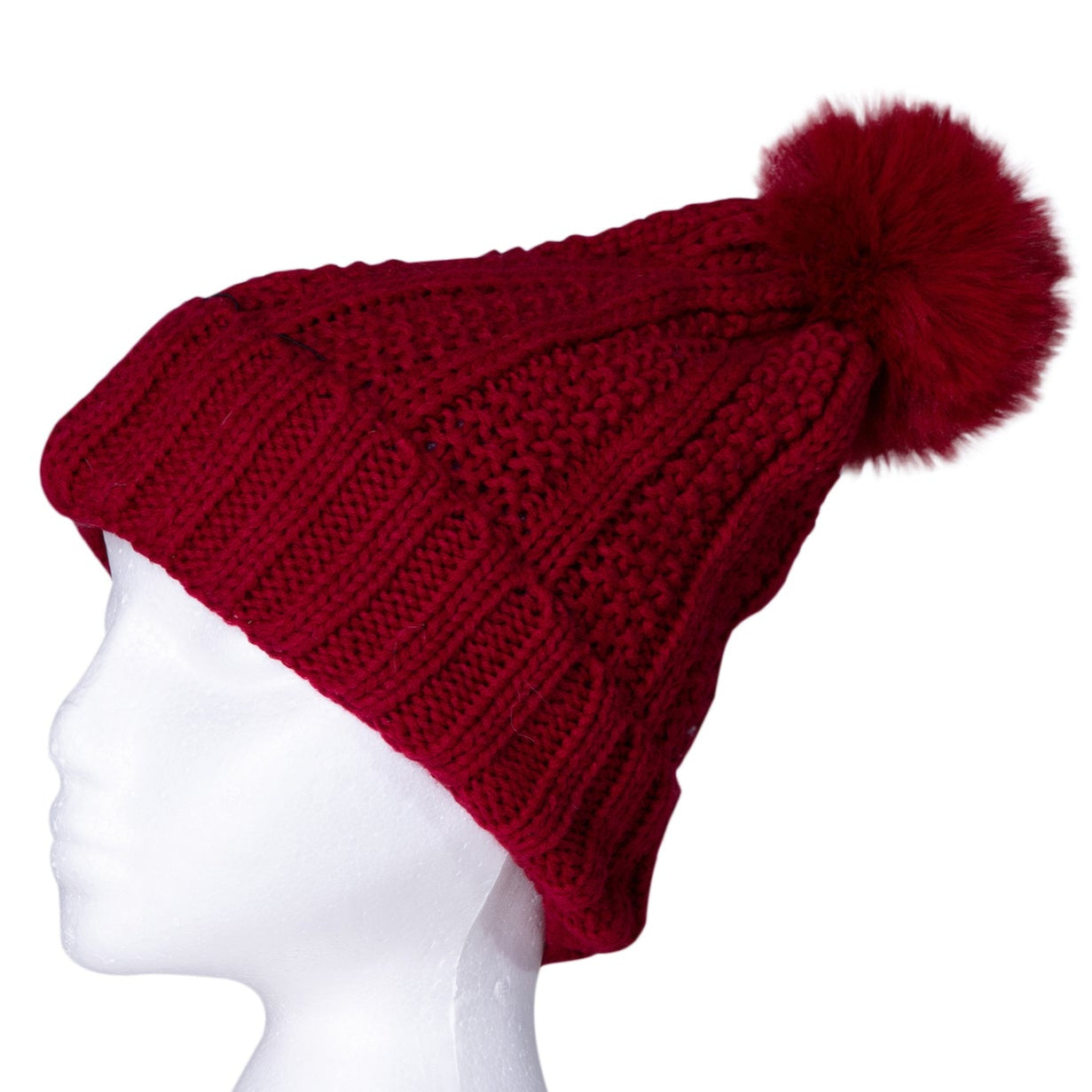 Garter Stitch Knit Beanie | Shiraz