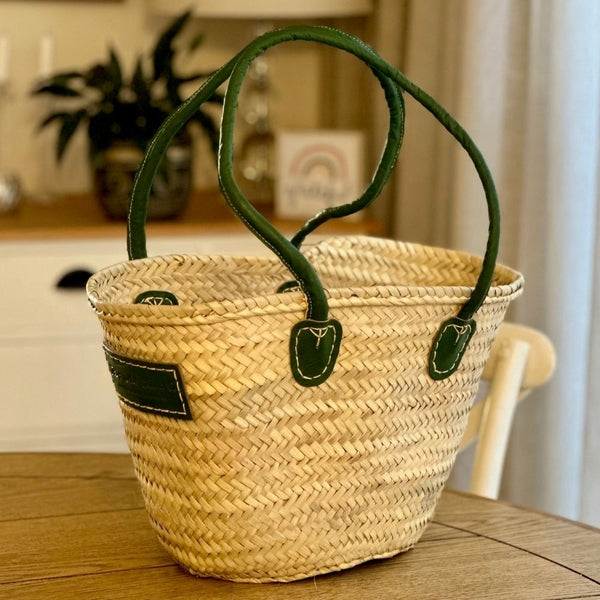 French Market Basket | The Maddy|Emerald