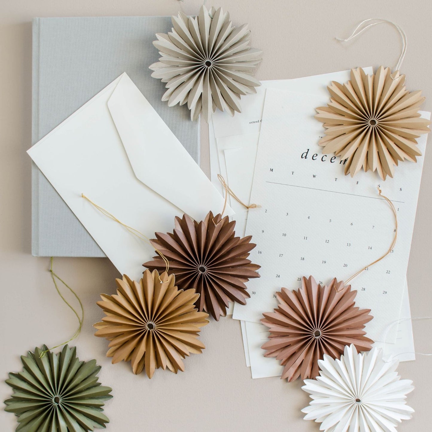 Star Ornament | Hanging | Linen