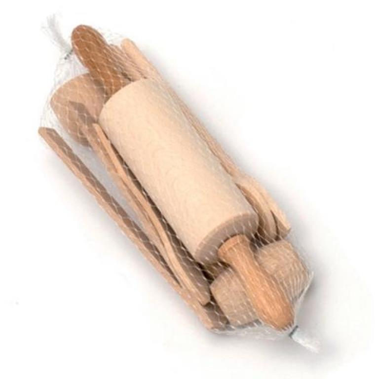 Children's Wooden Cookery Set