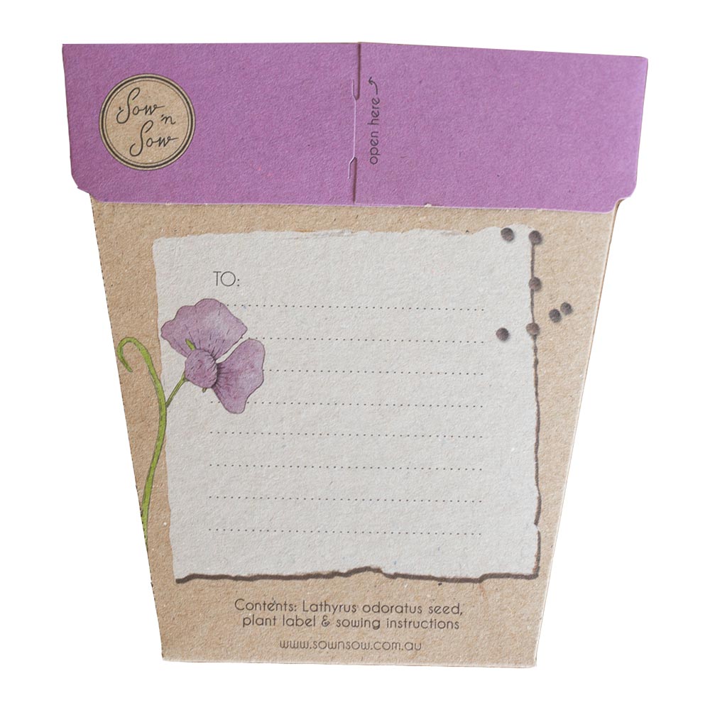 Gift of Seeds | Sweet Pea