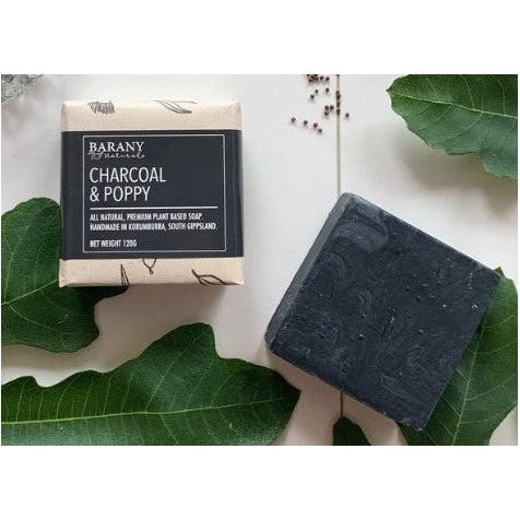 Soap | Activated Charcoal & Poppy