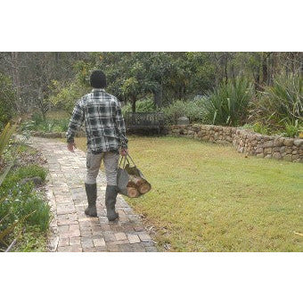 Log Carrier | Waxed Canvas