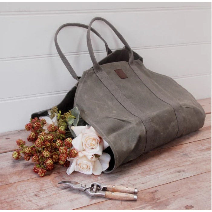 Log Carrier | Waxed Canvas