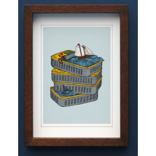 Art Print A5 | Sardine Tin