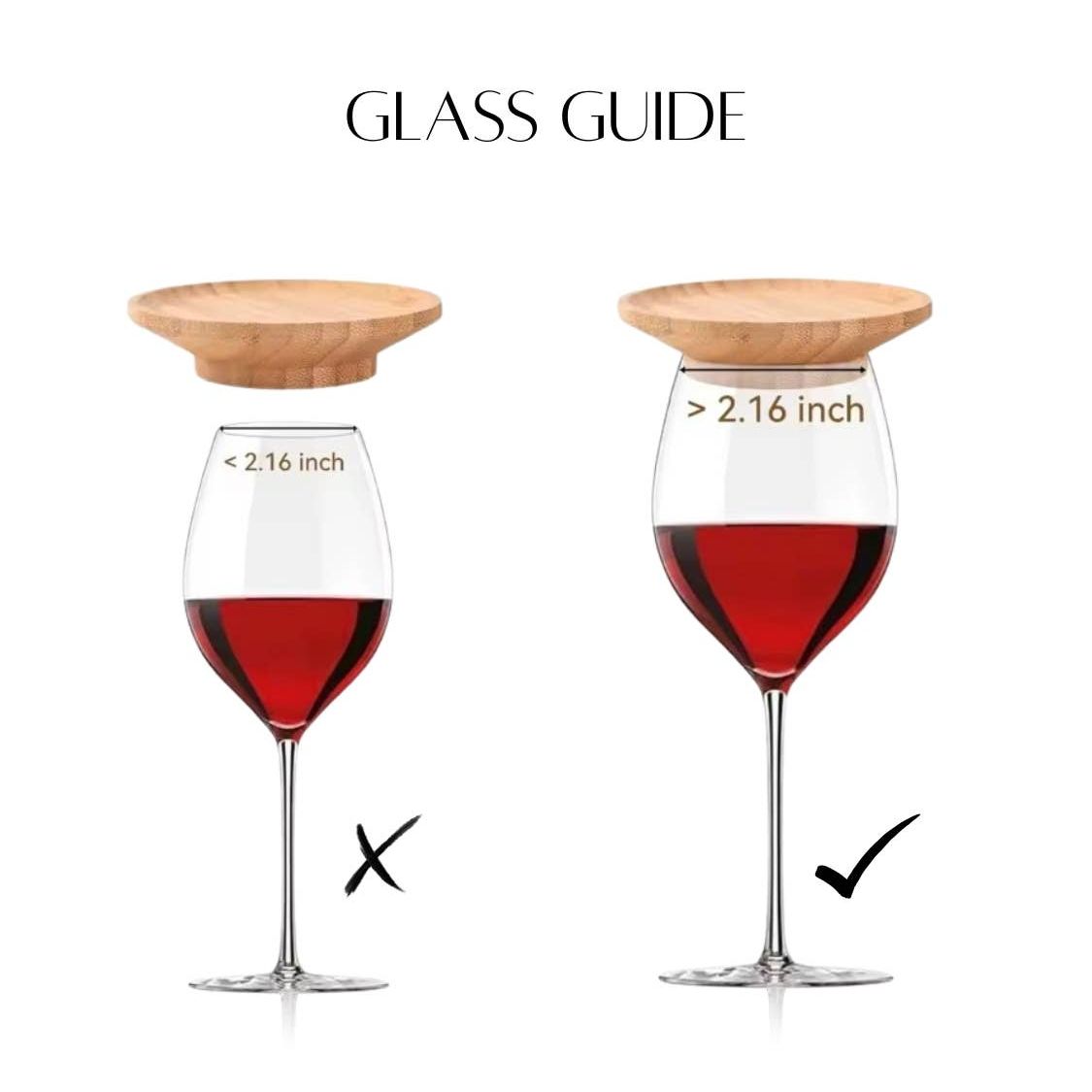 Bamboo Serve and Sip Boards | Glass Top Grazing Board Set