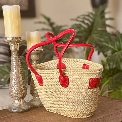 French Market Basket | The Maddy | Red