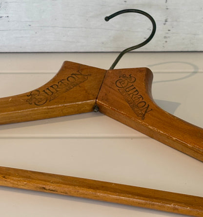 Vintage Burtons Outfitters Advertising Coat Hanger – Warragul, Victoria