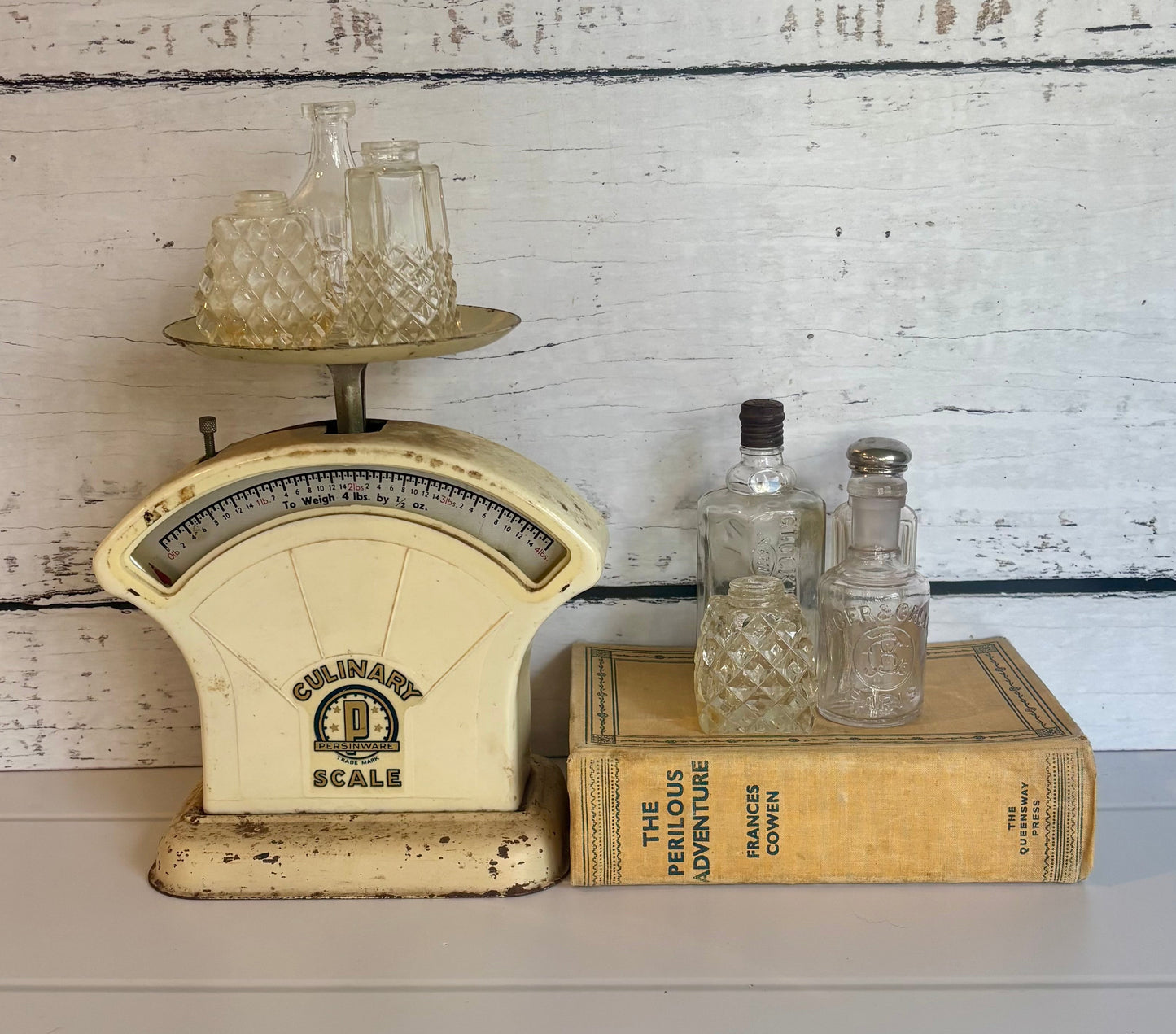 Antique Perfume Bottles | Set of 7