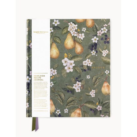 Heirloom Recipe Journal | Pears