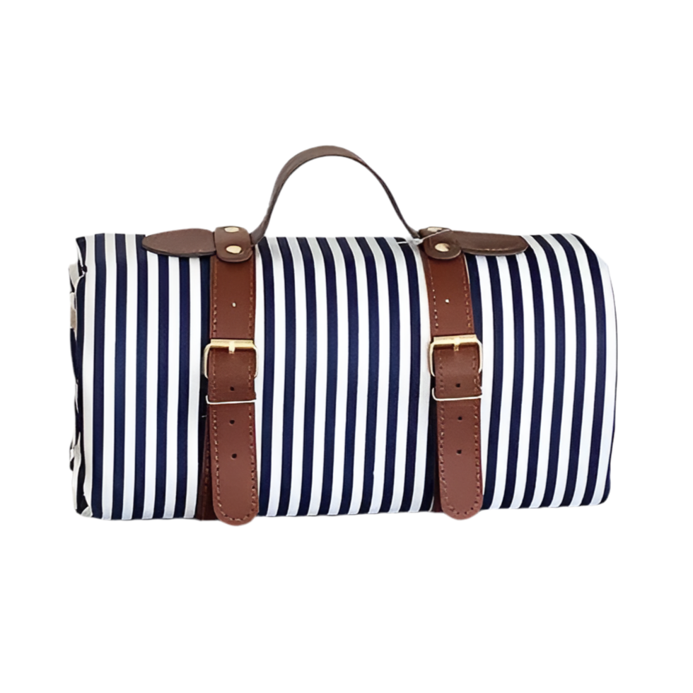 Picnic Blanket | Navy Stripe