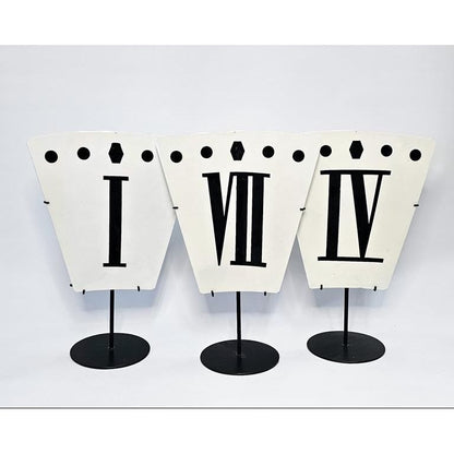 Roman Numeral Plaques