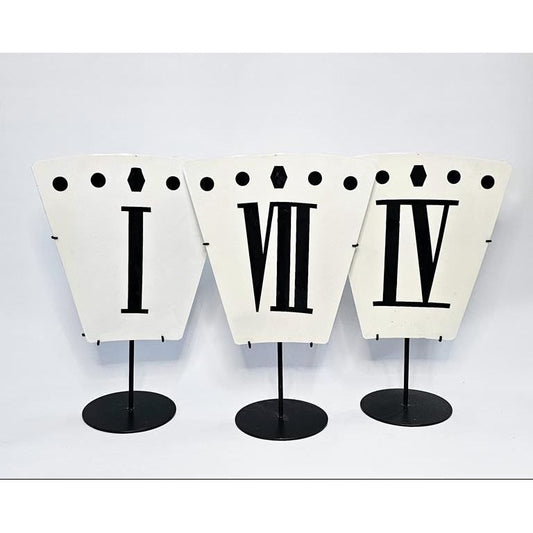 Roman Numeral Plaques