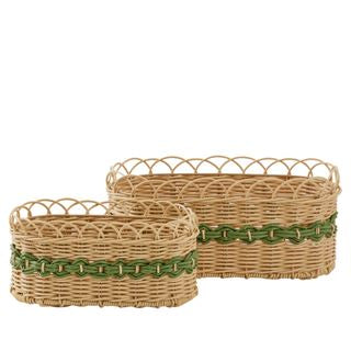 Woven Baskets | Set of 2