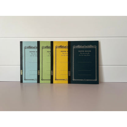 A5 Lined Notebooks | Set of 4 | Assorted Colours