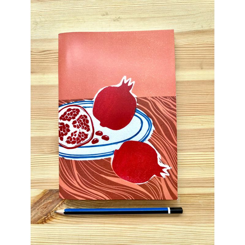 Notebook | A5 | Pomegranate