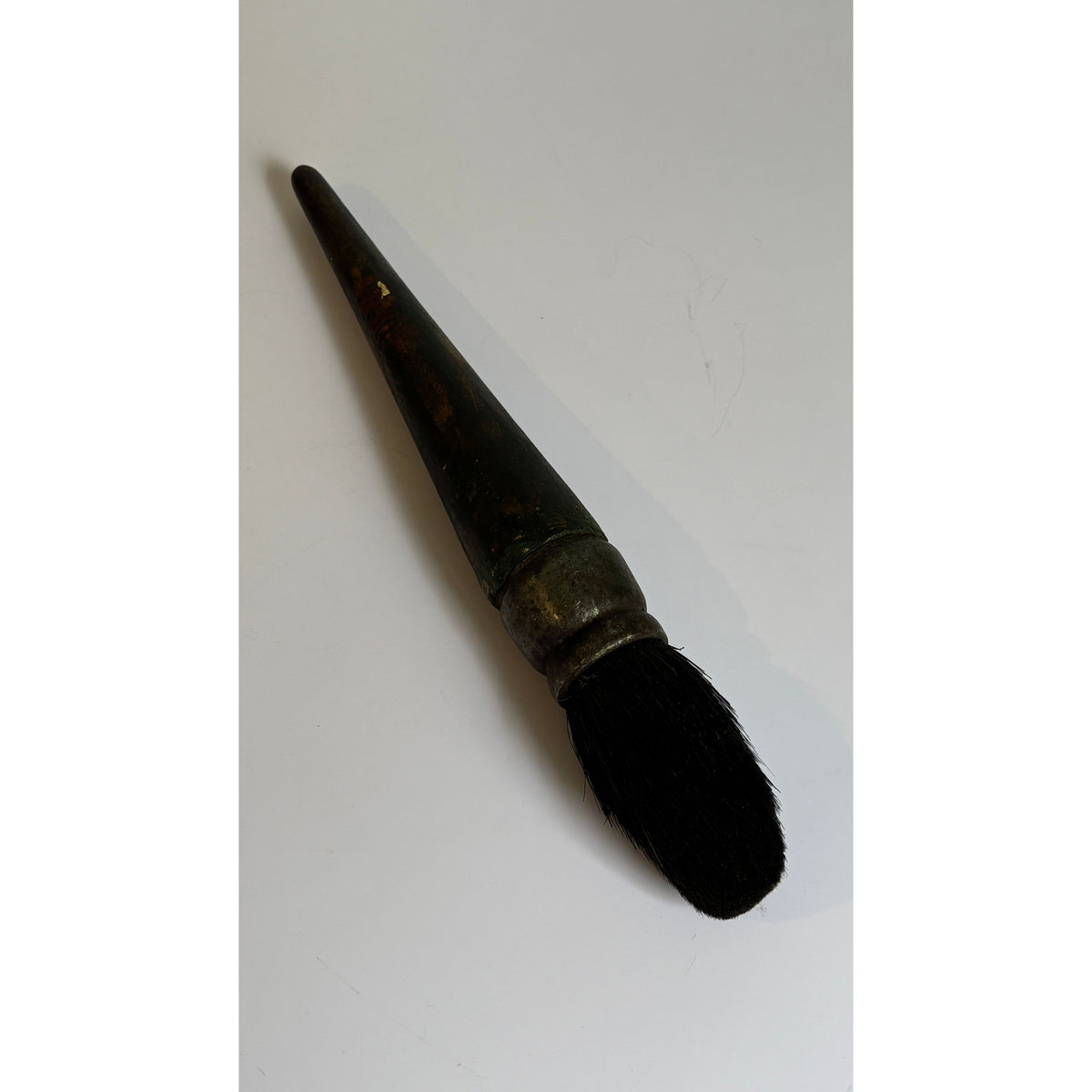 Vintage French Paint Brush | Wooden Handle & Natural Fibre | 3 Styles