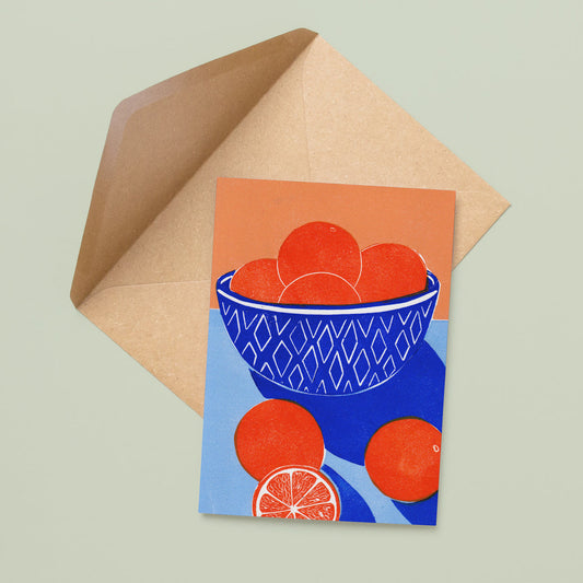 Card | A6 | Moroccan Oranges