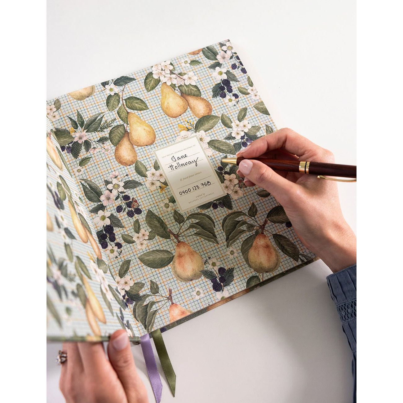 Heirloom Recipe Journal | Pears