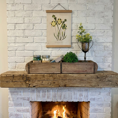 Vintage Wooden Double Brick Mould | Handmade