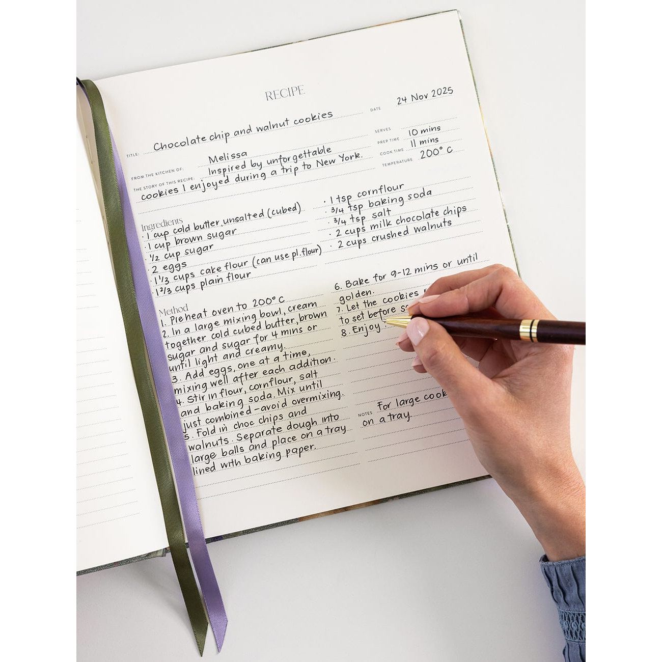 Heirloom Recipe Journal | Pears